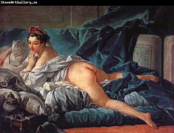 Francois Boucher Brown Odalisk